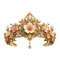 Tiara de Flores de Mabi