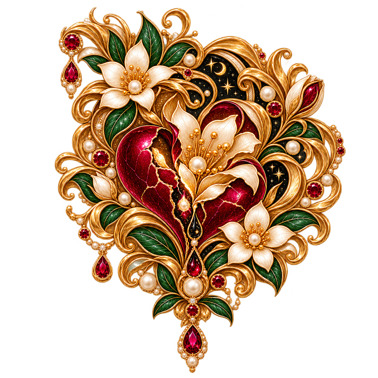 Coração Floral