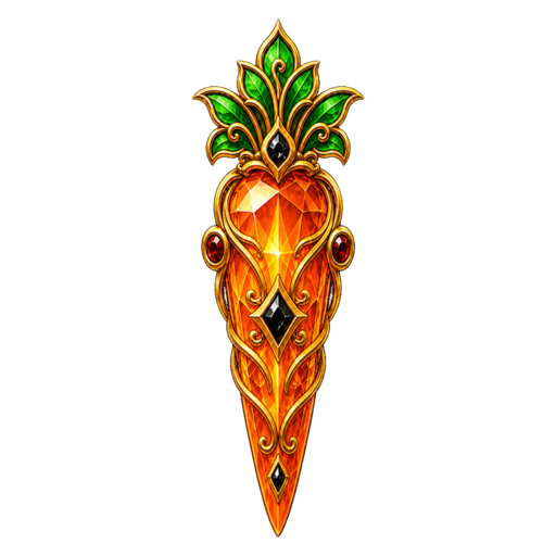 Cenoura de Âmbar da Páscoa