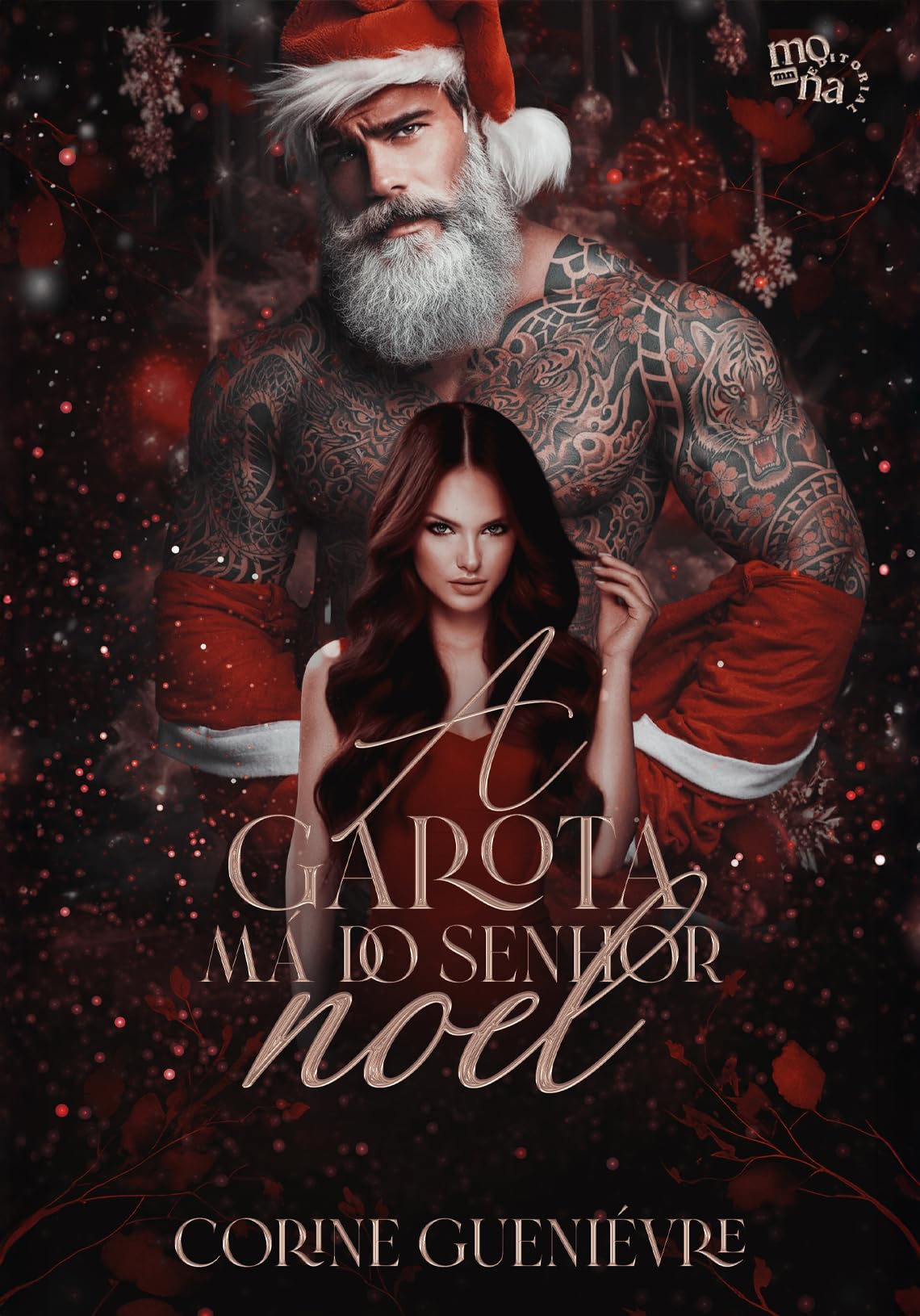 Capa de A garota má do Senhor Noel