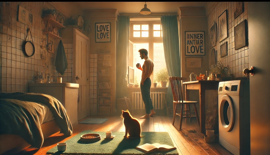 270

No ducentésimo septuagésimo dia,
ele despertou.
O quarto era o mesmo.
Os lençóis, a bermuda,
a janela que iluminava tudo.
Percebendo a atividade daquele
despertar,
o gato animou-se e pulou à cama
para aproveitar o minuto de carinho
(tudo o que suportava por vez).
Ainda com sono, espreguiçou, pousando
sua mão direita no pelo macio que ronronava
deitado ao seu lado.
Aquela cauda o chicoteou como sempre.
Era sua rotina. Era como toda manhã começava.
Levantou-se.
Banheiro, comida do gato, remédios.
Tudo igual.
Tudo diferente.
Tudo novo, apesar da similaridade dos atos.
Ele estava contente!
Ele estava vivo!
Ele está amando
o mais sublime dos amores.
No ducentésimo septuagésimo dia,
ele teve a ducentésima septuagésima certeza:
Não importa o quanto escrevesse, era pouco.
O amor não tinha limites.
Nem o desejo.
Muito menos a saudade...
No ducentésimo septuagésimo dia,
ele finalmente aceitou
sua imensidão interna,
esperançando unir-se
(e fazer amor diário)
à Imensidão dela.

Alberto Busquets.

#Desafio 020