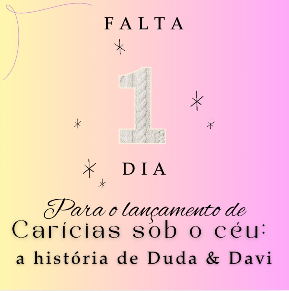 É AMANHÃ!!! 😱😱😱