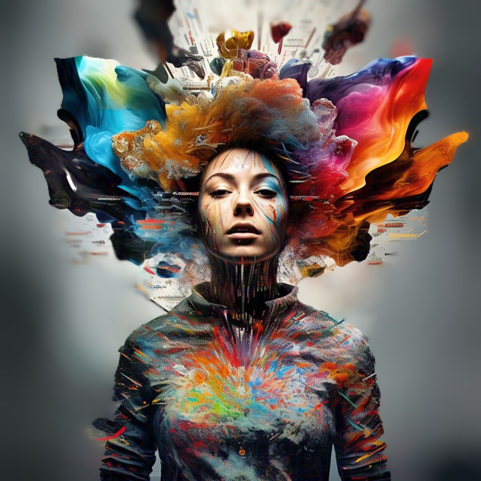 Sempre existem coisas boas,
Para temperar nossos rostos sofridos,
Com alegria.
Uma delas, 
É a arte, que nos move,
Com muito mais força,
No mundo.
Mantenha-se atento,
Criativo, rápido ou lento, 
Não importa. 
Que seja à contento, 
Com nossa alma,
Que sente tudo,
Muito mais forte, 
Que o resto da humanidade. 
Somos, a força, 
Que levanta a chama, 
E carrega ela, pela vida, 
Acendendo, ascendendo, 
E fazendo multiplicar, 
Nos corações alheios, 
Pinceladas de multicores
Aos olhos de quem nos vê! 

Eliz Leão