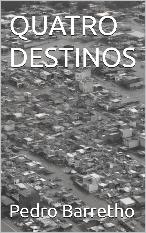 Caros leitores,
Estou avisando a todos que minha noveleta “Quatro Destinos” não está mais disponível para venda na plataforma da Amazon.   Ele terá uma nova edição em breve por meio de uma editora conhecida, em uma edição revisada, tanto na versão física quanto na digital. Aguardem as novidades.
😊
