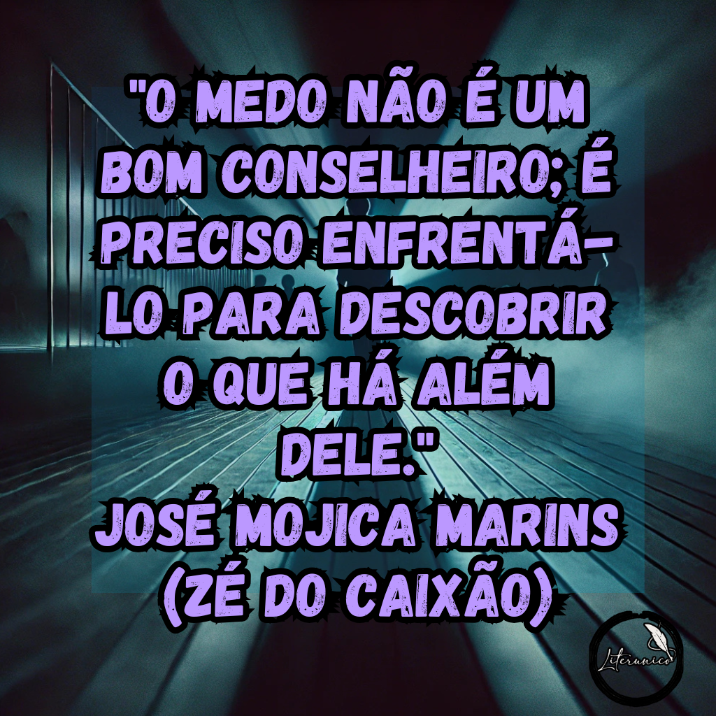 #Bom dia!

Palavra do dia:
#𝕄𝕖𝕕𝕠

Frase do dia:
"O medo não é um bom conselheiro; é preciso enfrentá-lo para descobrir o que há além dele." — José Mojica Marins (Zé do Caixão)

Datas comemorativas de hoje, 13 de março de 2025:

Dia do Programador

Dia do Agrônomo

Aniversariantes:

Zé do Caixão (José Mojica Marins) (1936-2020)

Chico Science (1966-1997)

Luan Santana (1991)

Emile Hirsch (1985)

William H. Macy (1950)

Neil Sedaka (1939)