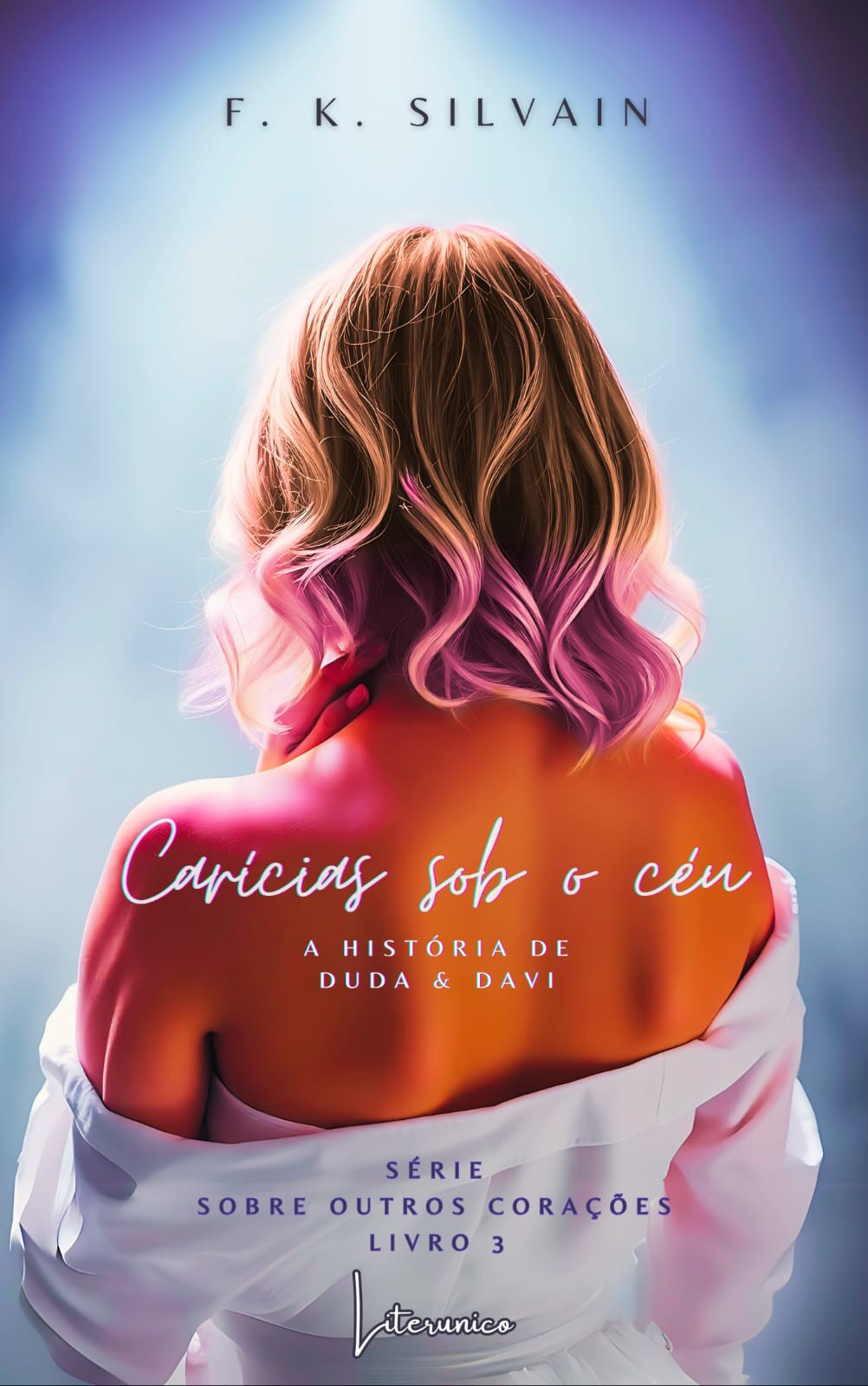 Tomem esse choque de capa incrível!
Nova capa da @fksilvain para a versão física de Carícias Sob o Céu.