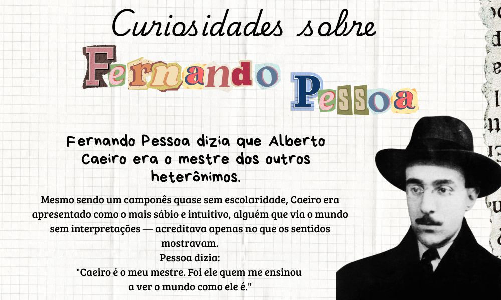 Lembrando que o perfil @classicos  está disponibilizando a obra de Pessoa com o seu heterônimo, Alberto Caeiro.