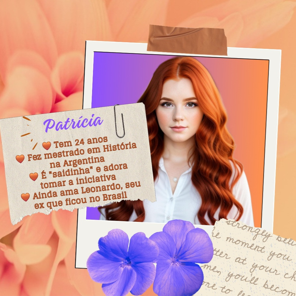 Protagonistas do livro 2 de "Sobre Sete Corações". 
Amo muito esse casal. Tem muito de realidade no sofrimento de Leo com a depressão. É um romance quente, mas sensível e cheio de amor.