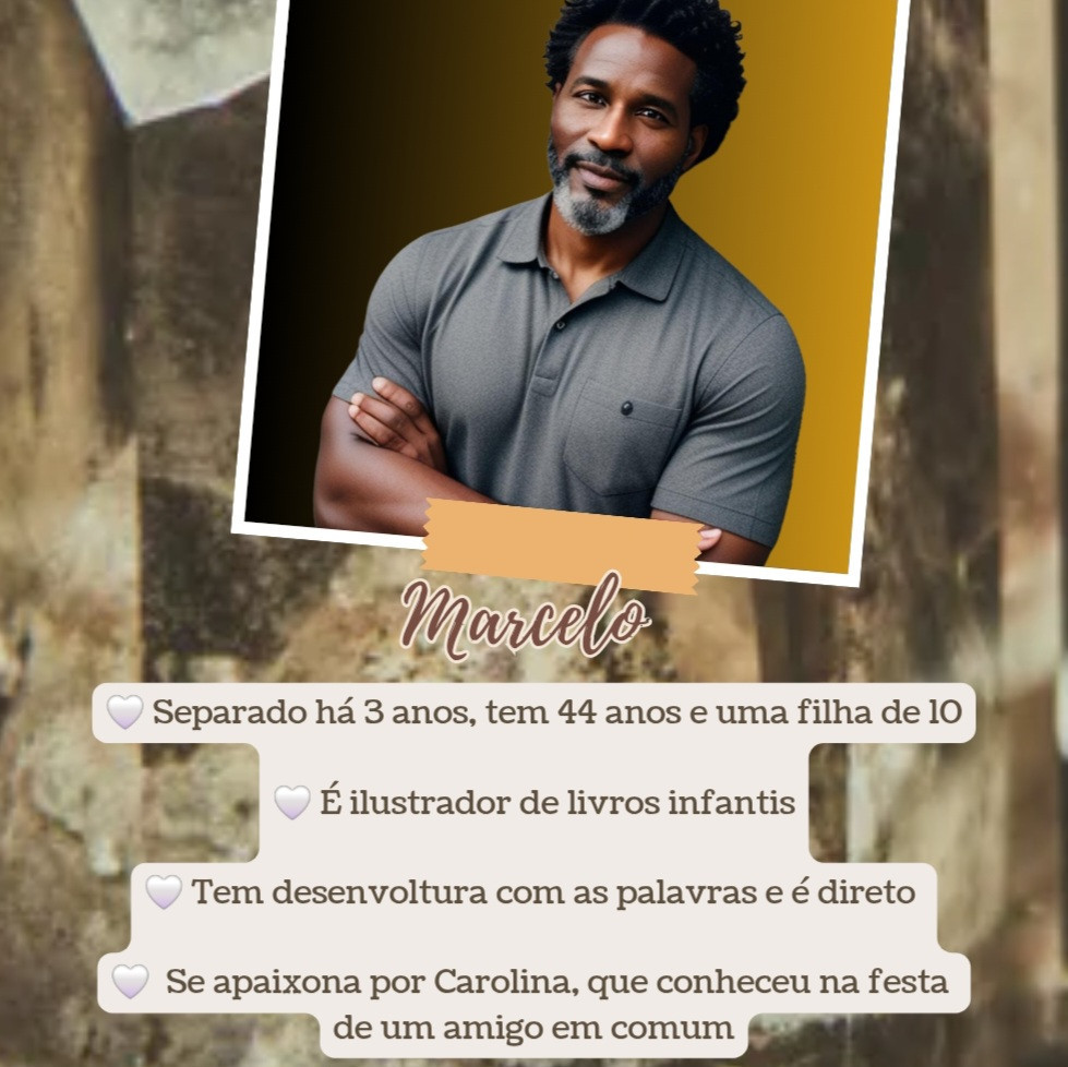 Minha primeira protagonista mãe. ❤️
Carolina é batalhadora e merece um amor de contos de fadas como ela vive com Marcelo. Até a chegada de Fabrício, seu ex.