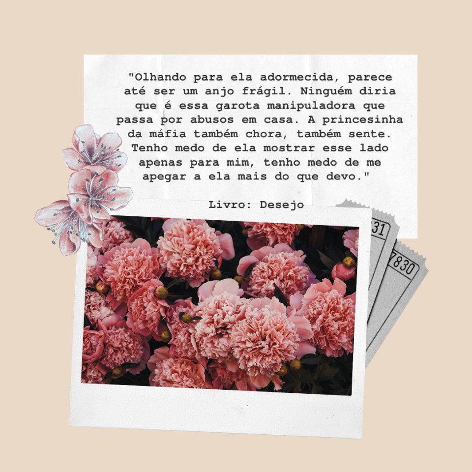 Trecho do livro Desejo da autora Ca Dantas. 

Capítulo 19