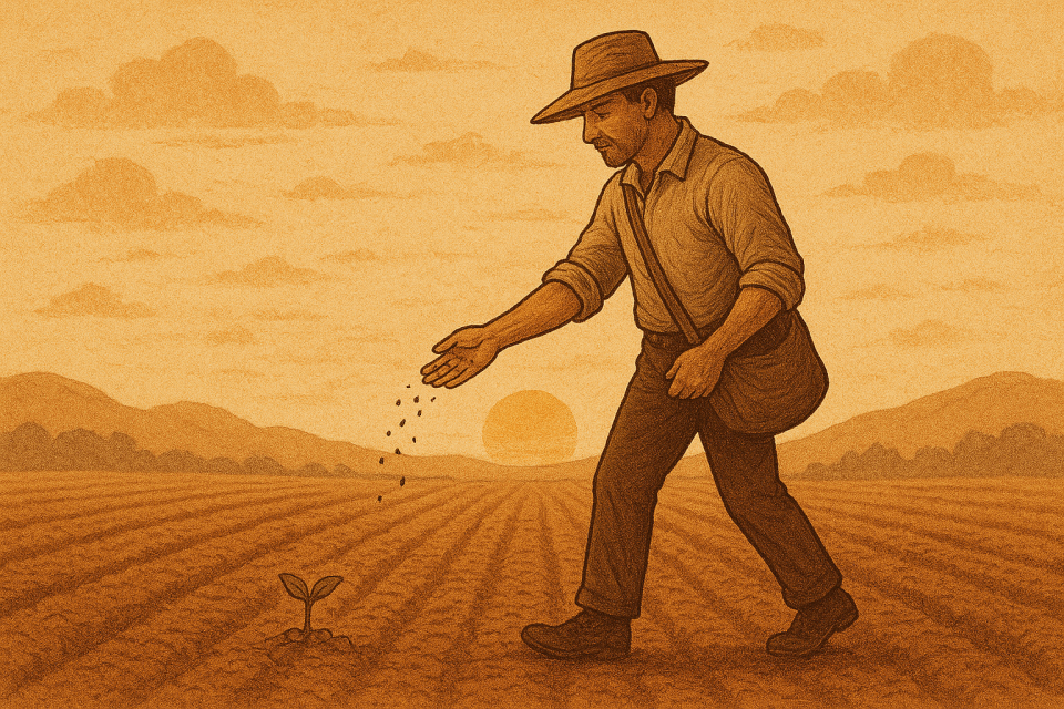 A Colheita das Escolhas

Nunca acreditei em sorte. Acredito em colheitas — no gesto silencioso de semear, cultivar e confiar no tempo.
Chegamos ao mundo com o livre-arbítrio pulsando nas mãos. A origem, a família, a cor, a história… tudo isso pode influenciar, mas não determina quem nos tornaremos.
O caminho é sempre escolha — e podemos mudá-lo a qualquer instante, como quem decide plantar novas sementes no solo da própria existência.
Cada decisão abre frestas no tempo. Algumas fazem nascer flores; outras, espinhos. É assim que nosso destino se borda, ponto a ponto.
Por isso, não espere por um golpe de acaso — ele é vento passageiro.
Cultive bons pensamentos. Cerque-se de boas almas. Desenhe um projeto de vida que honre quem você é e quem deseja ser.
Ninguém está aqui a passeio: existe uma missão pulsando dentro de cada um. Descubra a sua.
A trajetória ganha significado quando deixamos fluir nossos talentos. Seja farol. Brilhe. Ilumine a estrada do outro.
O que muitos chamam de sorte é apenas o resultado visível de quem caminhou com disciplina, foco e trabalho.
É o nome que dão ao seu esforço quando desconhecem a sua história.
Nada deve ser mais triste do que chegar ao fim da existência e perceber que nada brotou das próprias mãos.
Então fica a pergunta:
Você está fazendo diferença no mundo?
Qual legado deseja deixar?
Não pense apenas no que se pode tocar. O material é importante, sim, mas não atravessa com você para o outro lado.
O que permanece são os gérmens invisíveis — amor, gratidão, generosidade.
Eles florescem em qualquer época, idade ou plano. Alimentam e fortalecem a alma. Ecoam na eternidade.
Não espere a virada do ano ou qualquer ritual para iniciar um novo plantio.
Prepare o terreno. Planeje. Recomece agora.
Um novo ciclo se aproxima, mas nada será diferente se continuarmos iguais.
Você não transforma o outro — transforma a si mesmo.
E, quando isso acontece, o universo inteiro ao redor encontra um novo ritmo.

@rschumaher