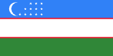 Bandeira de Uzbequistão