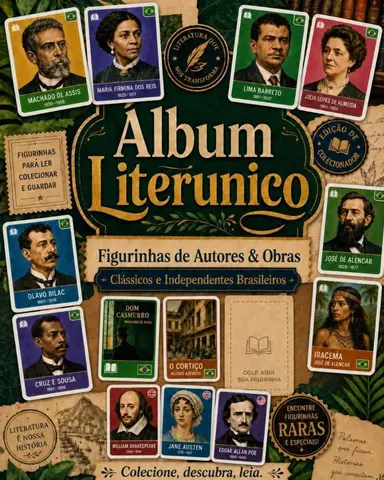 Álbum Literúnico de Figurinhas