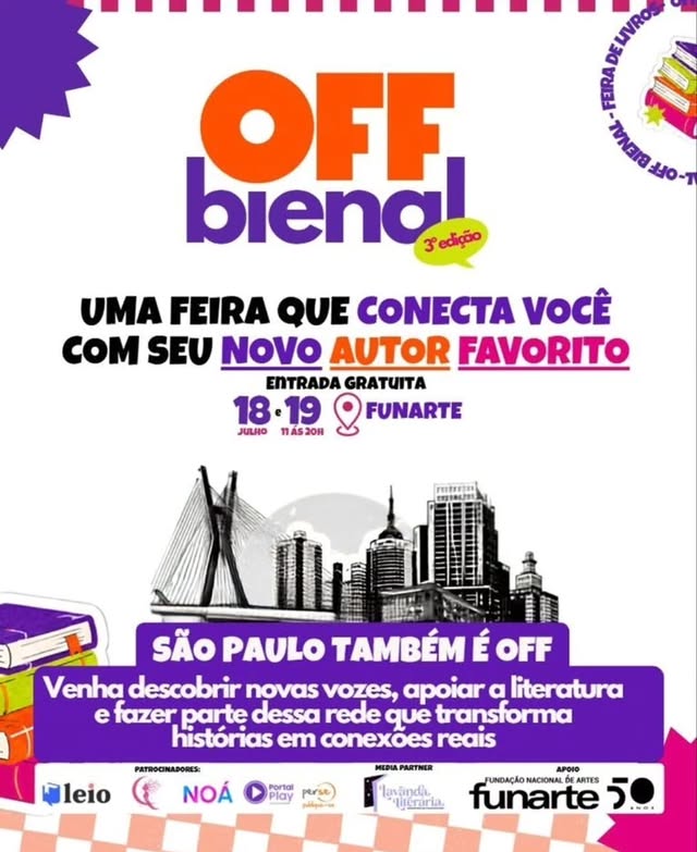 Publicação do Literunico sobre a OFF-Bienal
