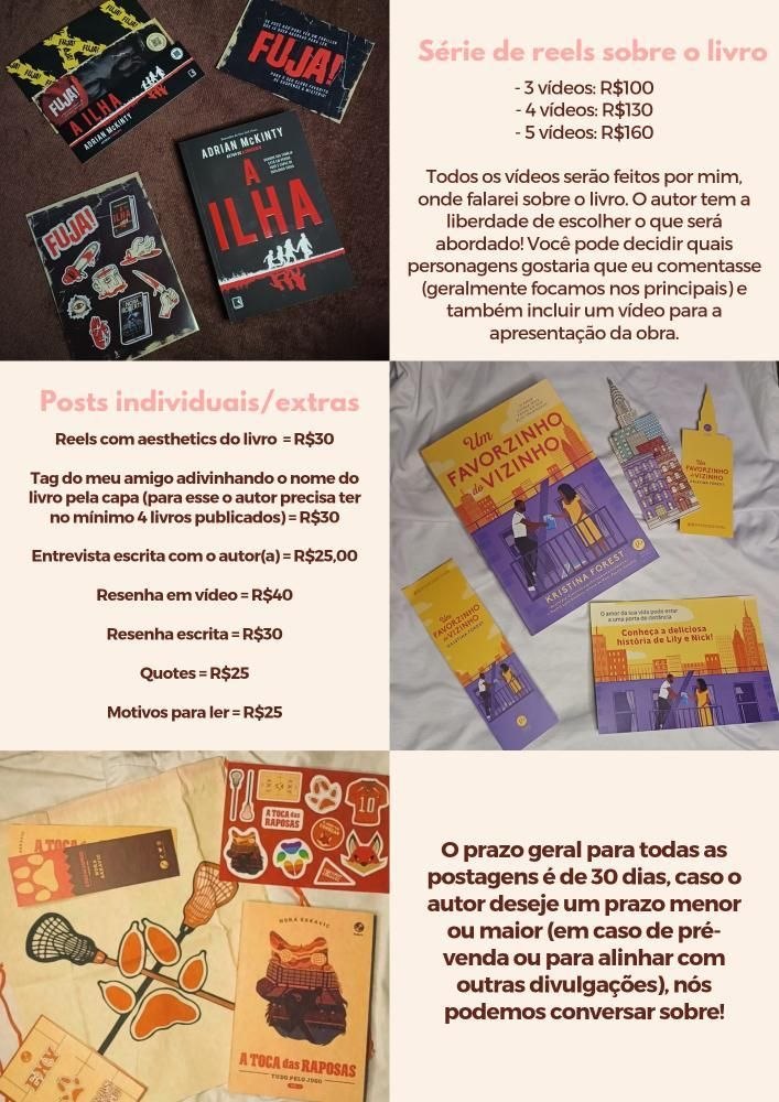 Portfolio de Biblioteca da Malu