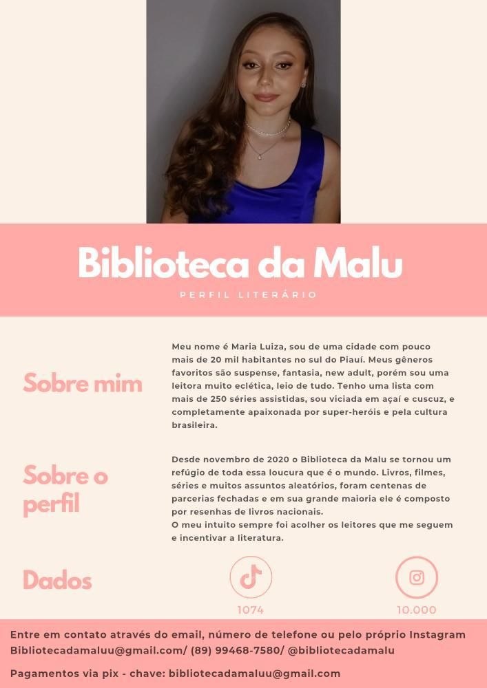 Portfolio de Biblioteca da Malu