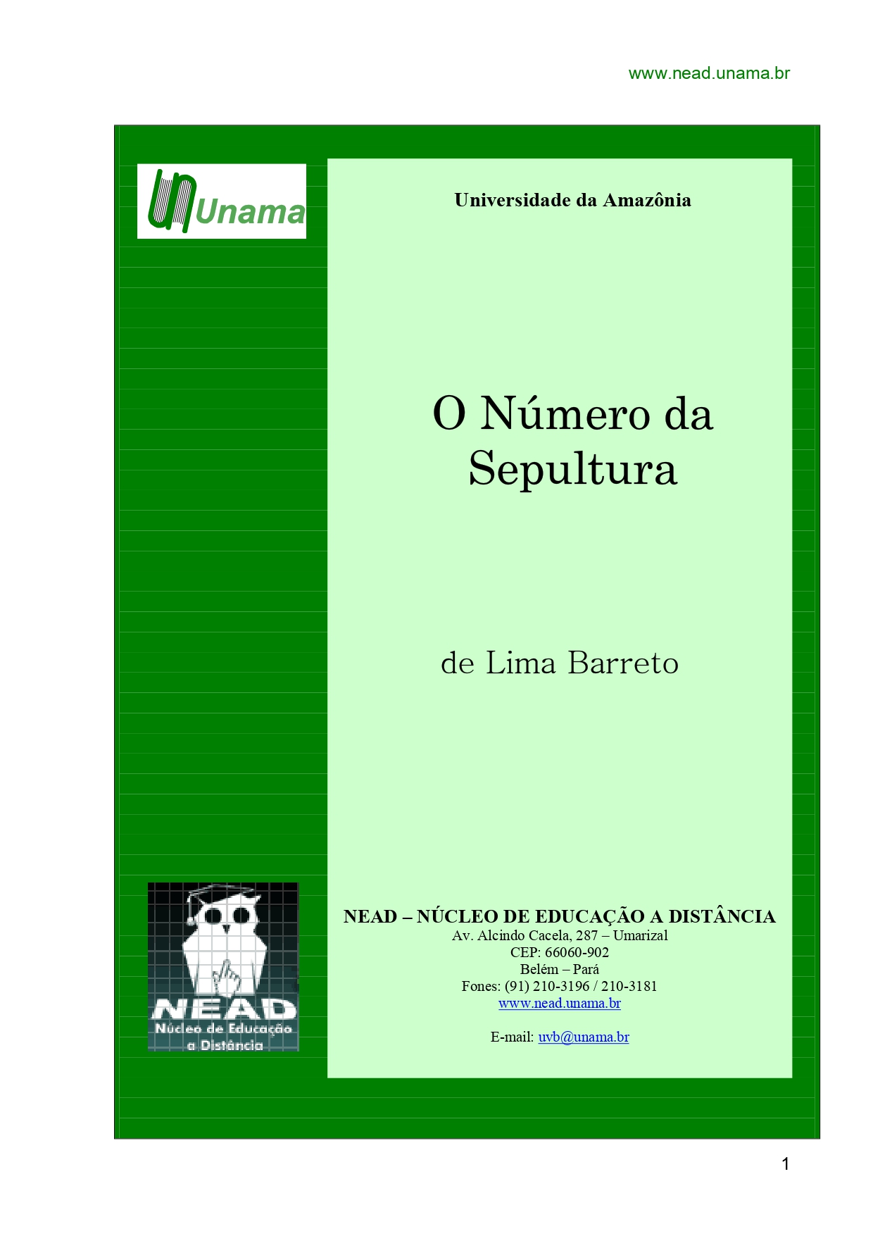 O Número da Sepultura