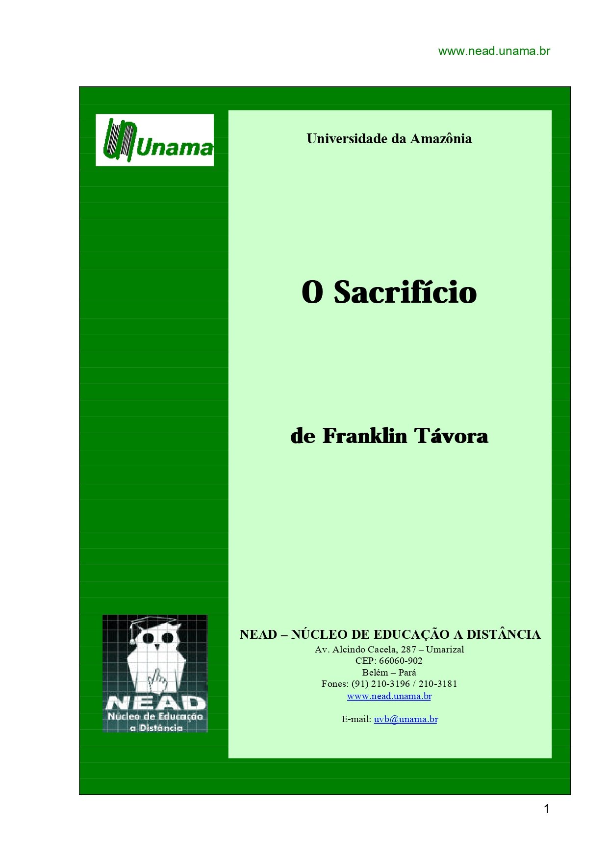 O Sacrifício