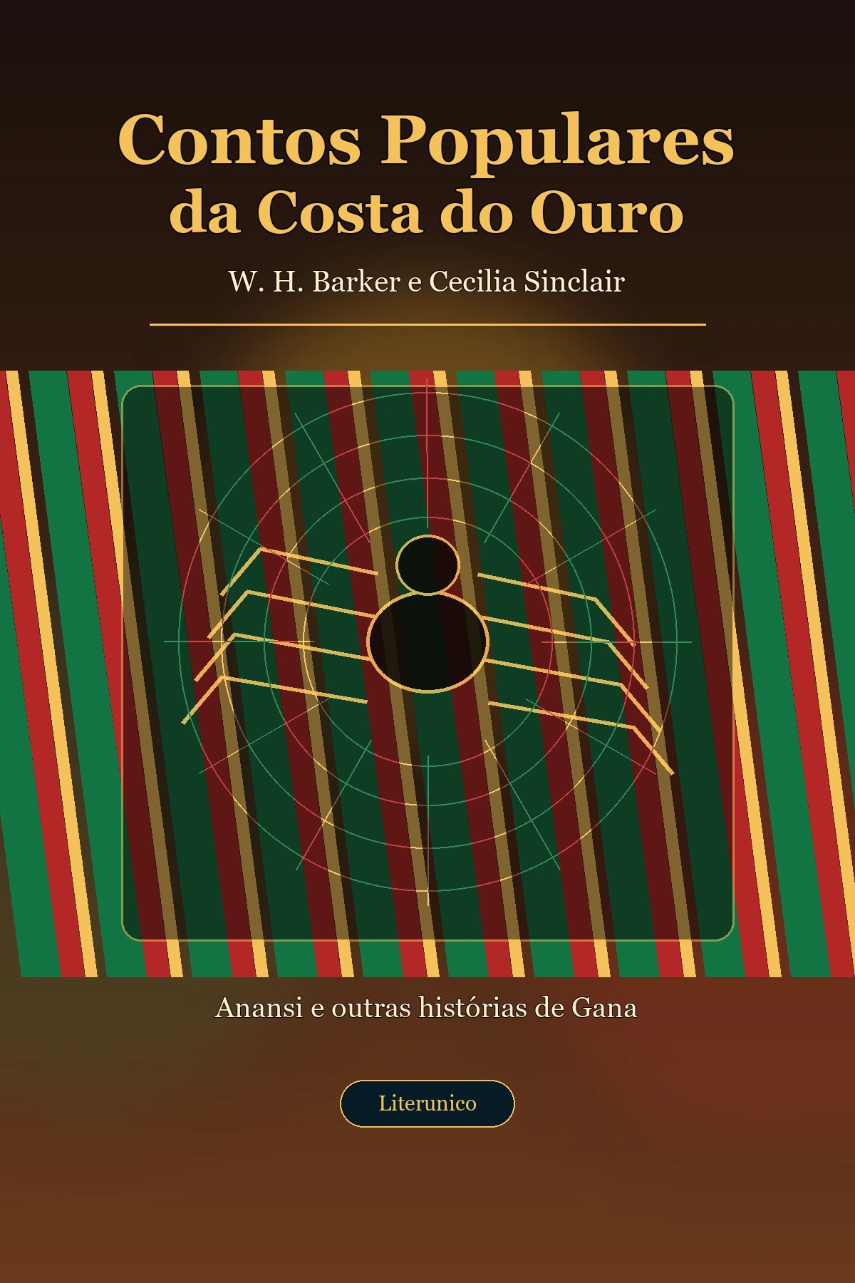 Capa de Contos Populares da Costa do Ouro