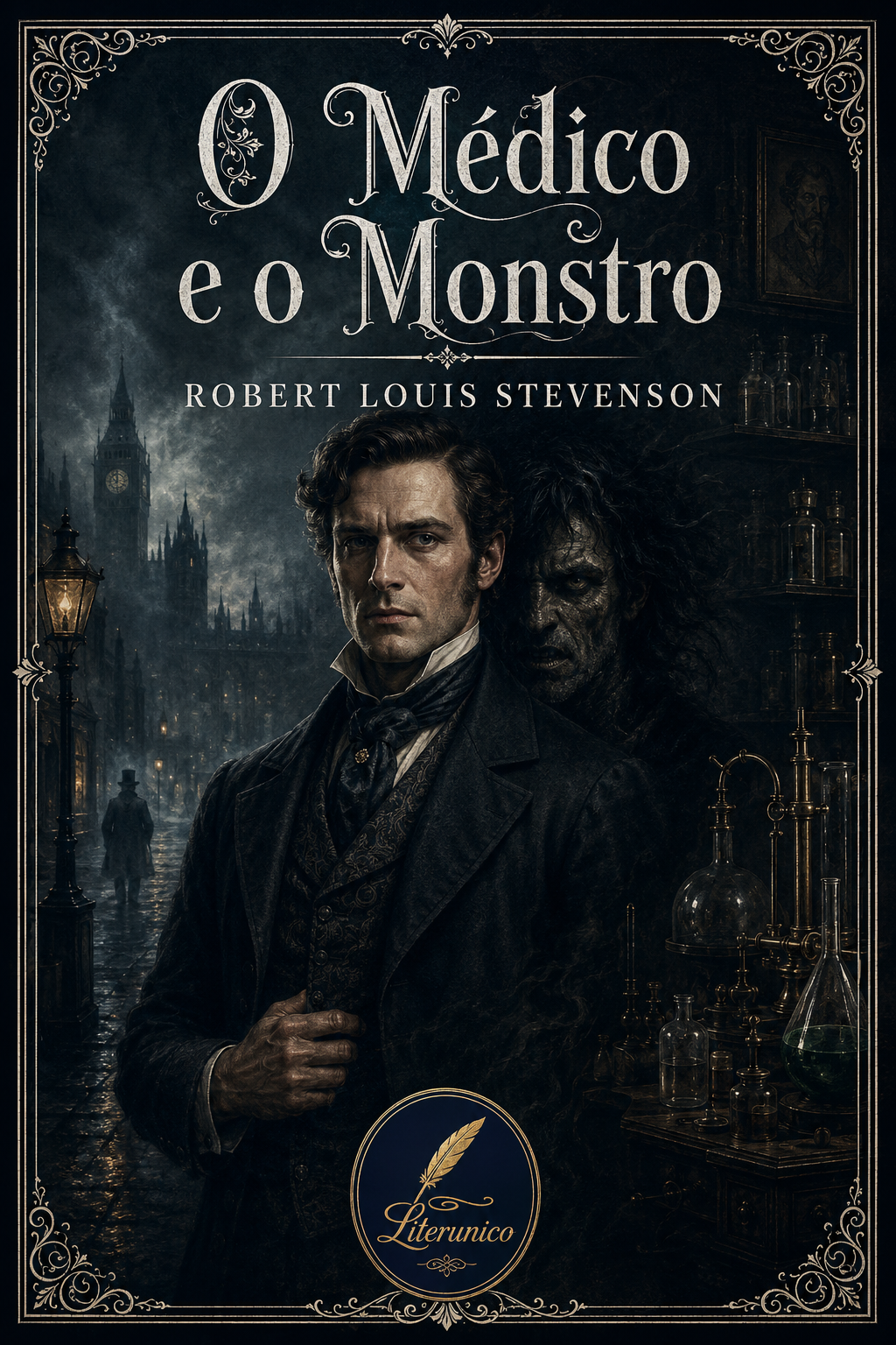 Capa de O Médico e o Monstro