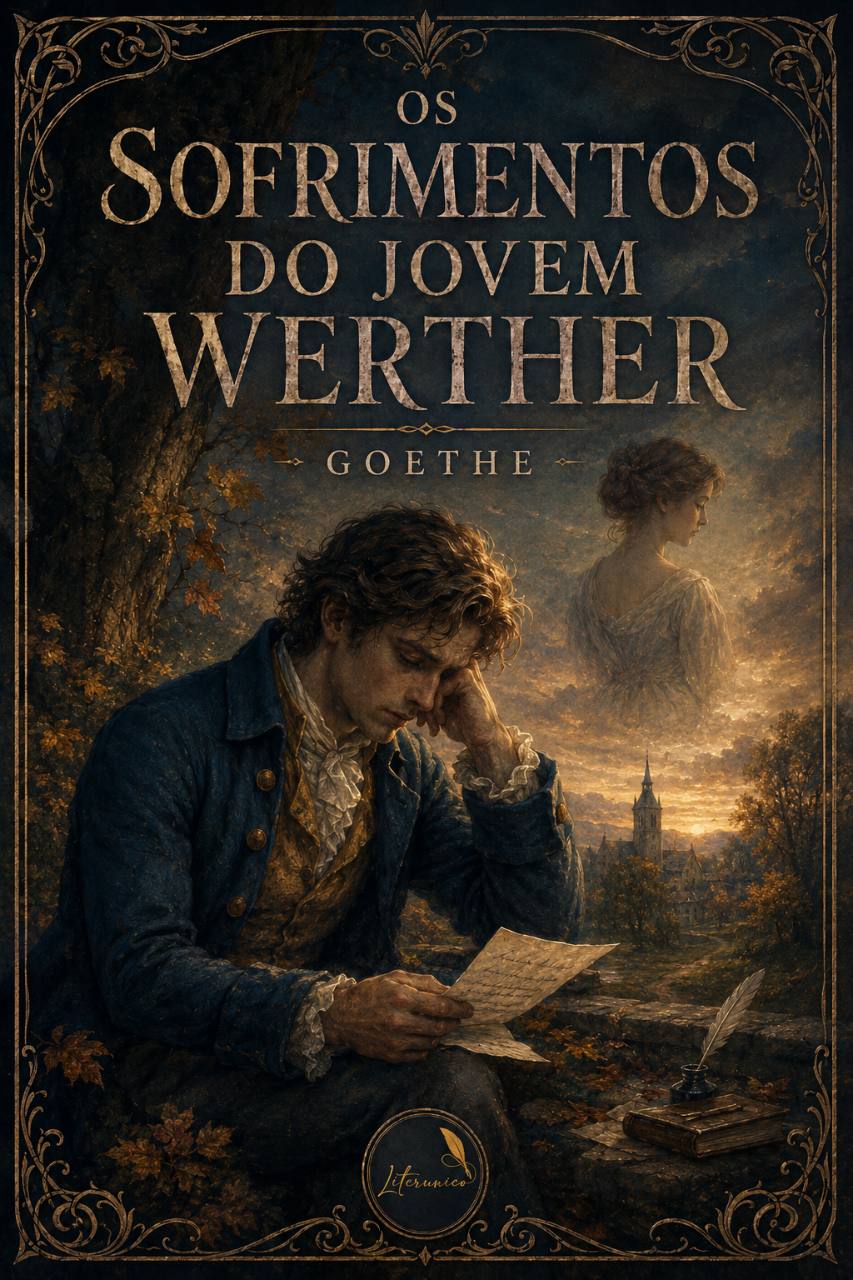 Capa de Os Sofrimentos do Jovem Werther