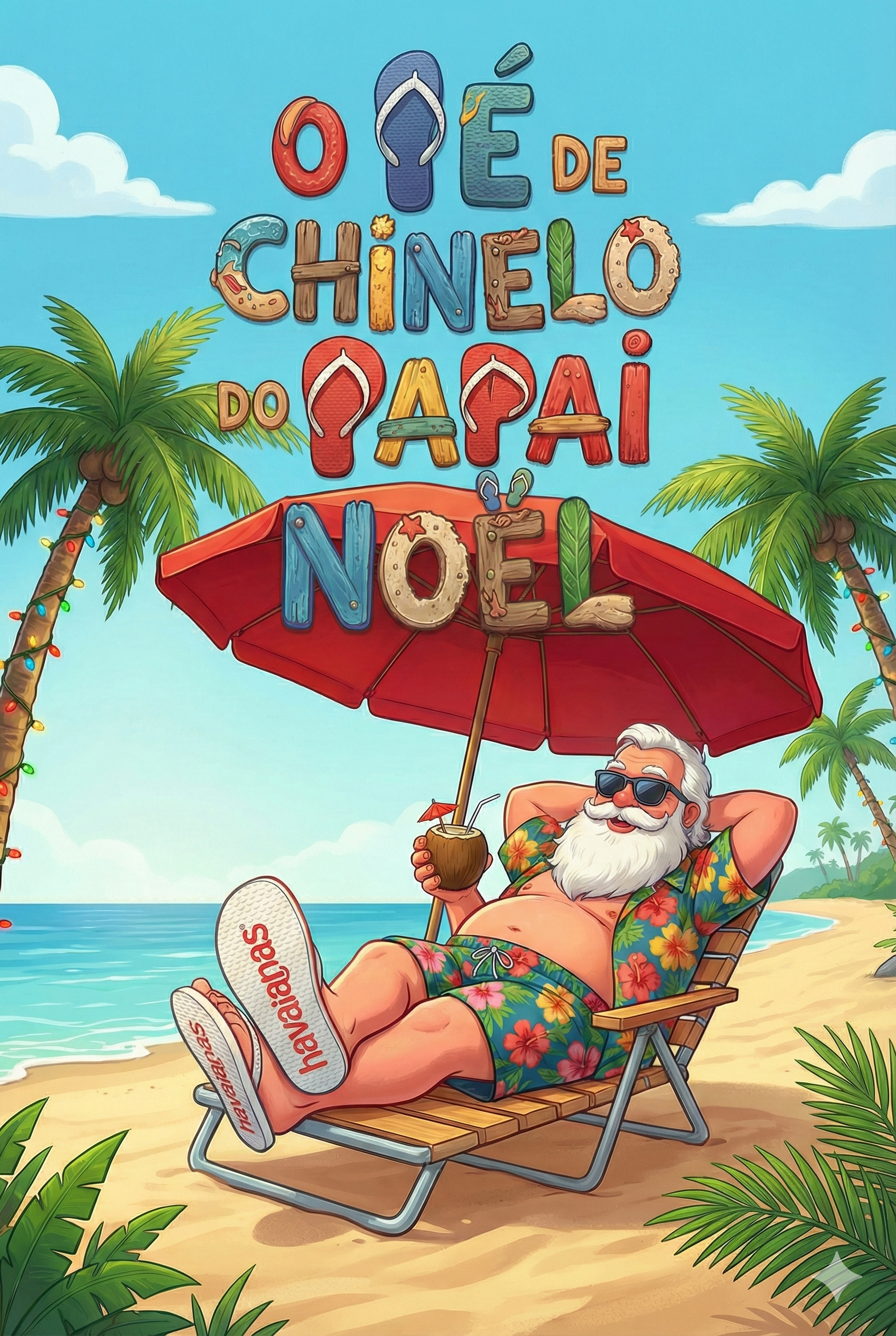 O Pé de Chinelo do Papai Noel