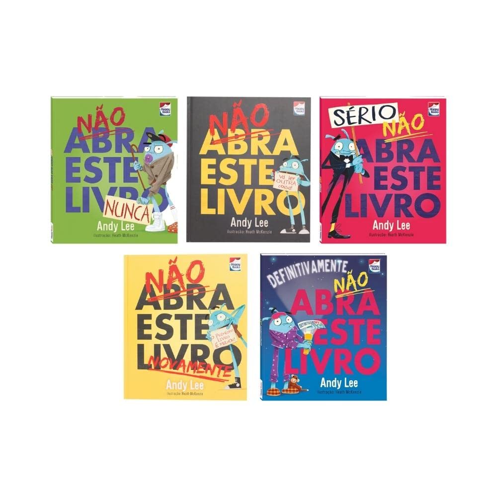 Combo Não Abra Este Livro
