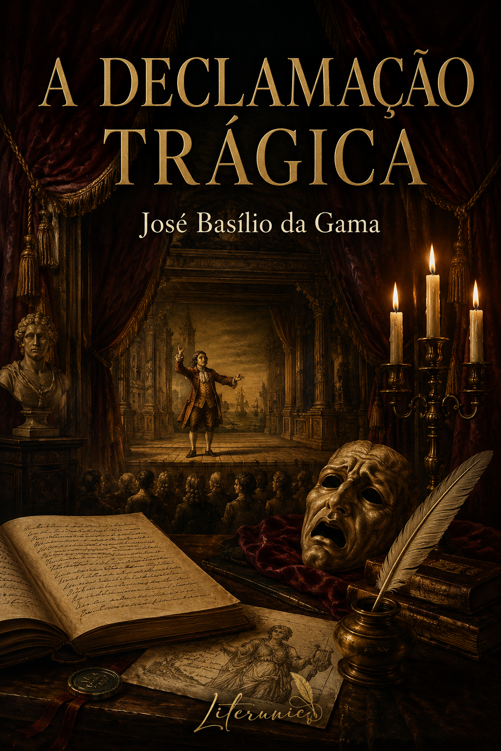Capa de A Declamação Trágica