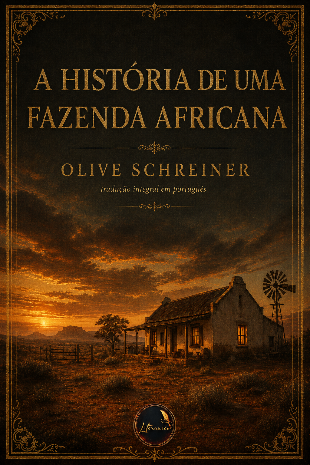 Capa de A História de uma Fazenda Africana