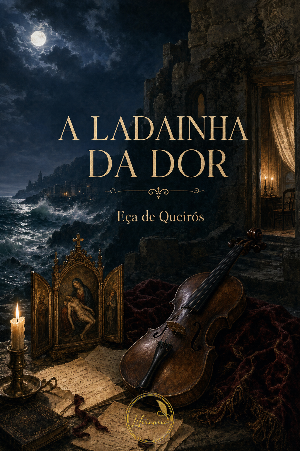 Capa de A ladainha da dor