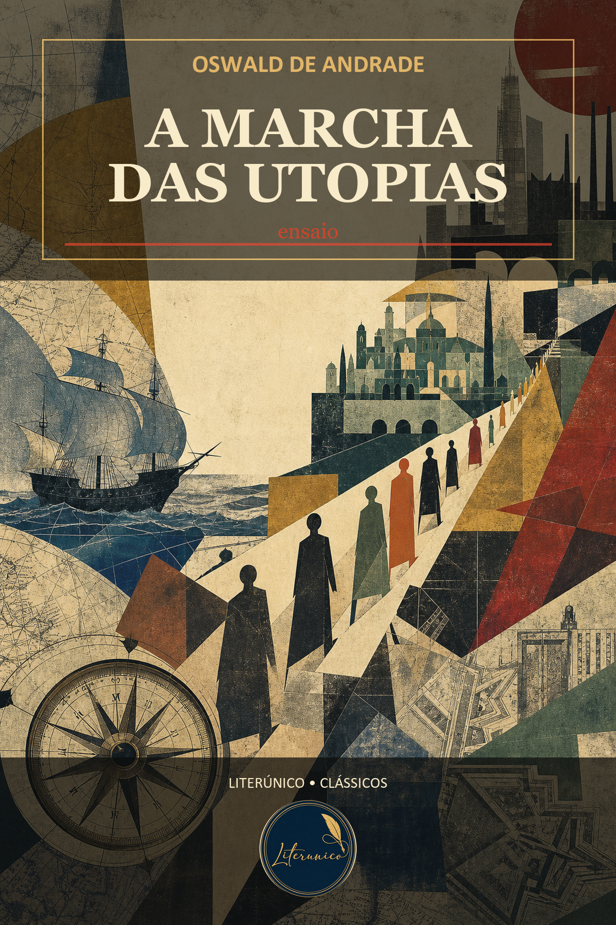 Capa de A Marcha das Utopias