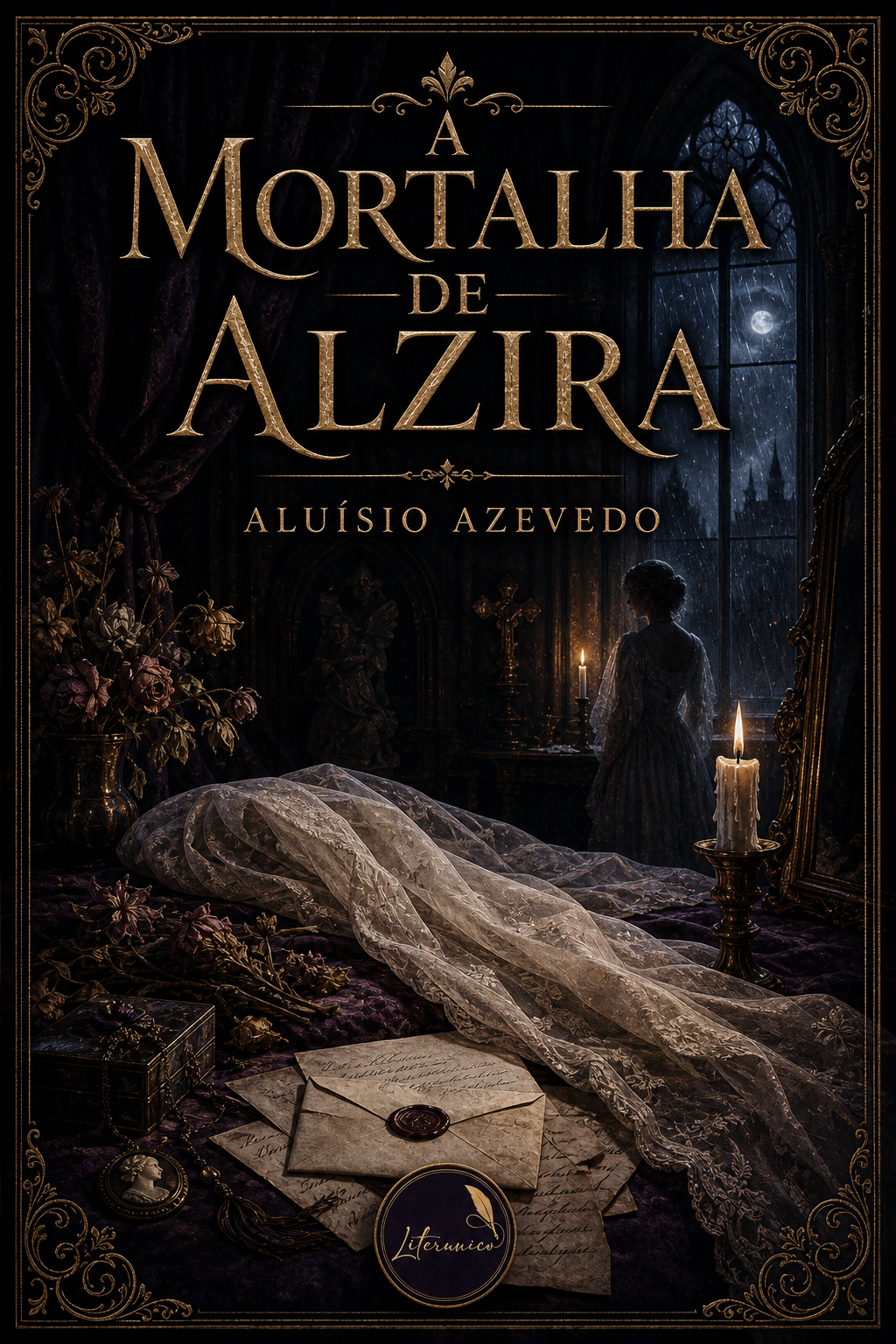 Capa de A Mortalha de Alzira