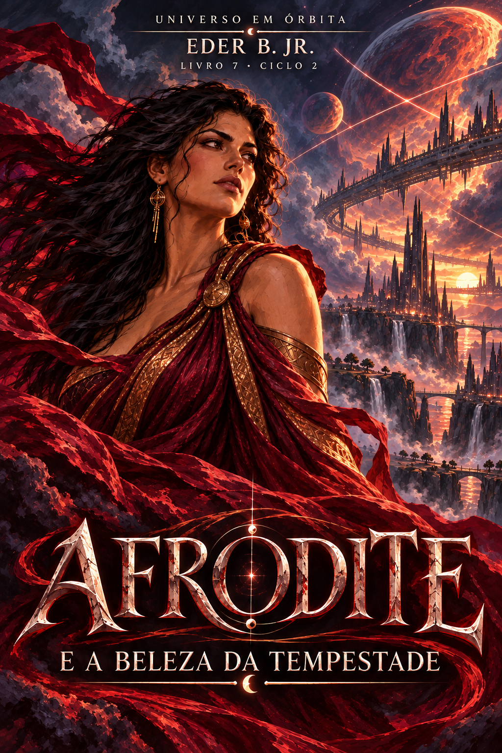 Capa de Afrodite e a Beleza da Tempestade