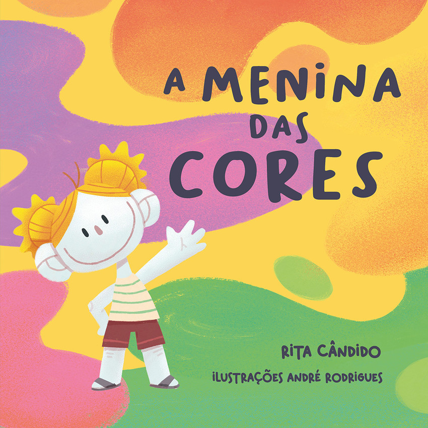 Capa de A Menina das Cores