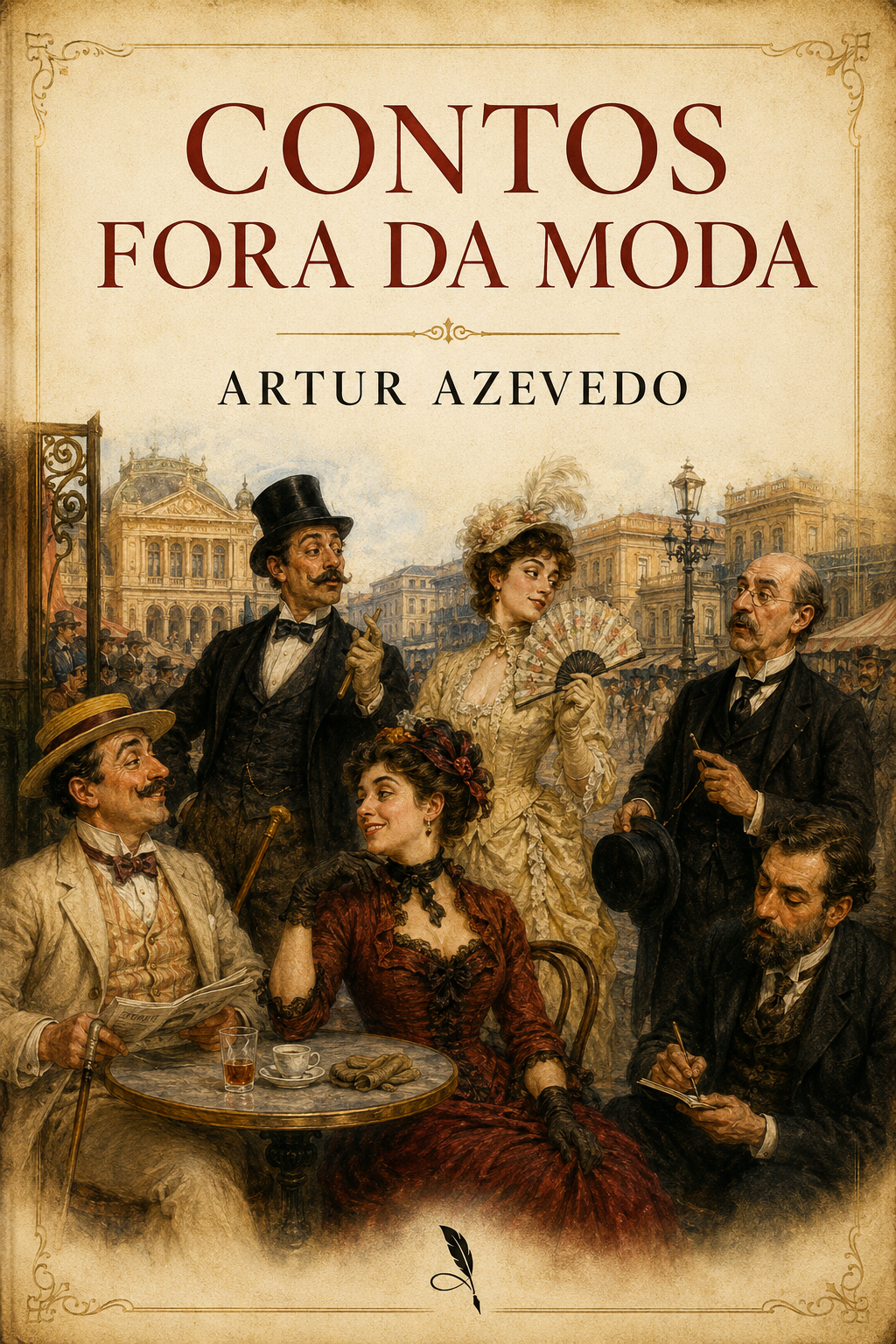 Capa de Contos Fora da Moda