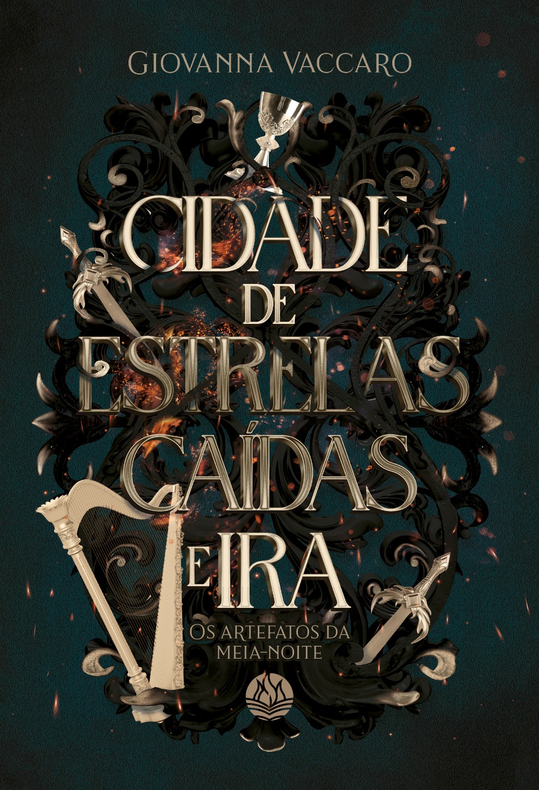 Capa de Cidade de estrelas caídas e ira