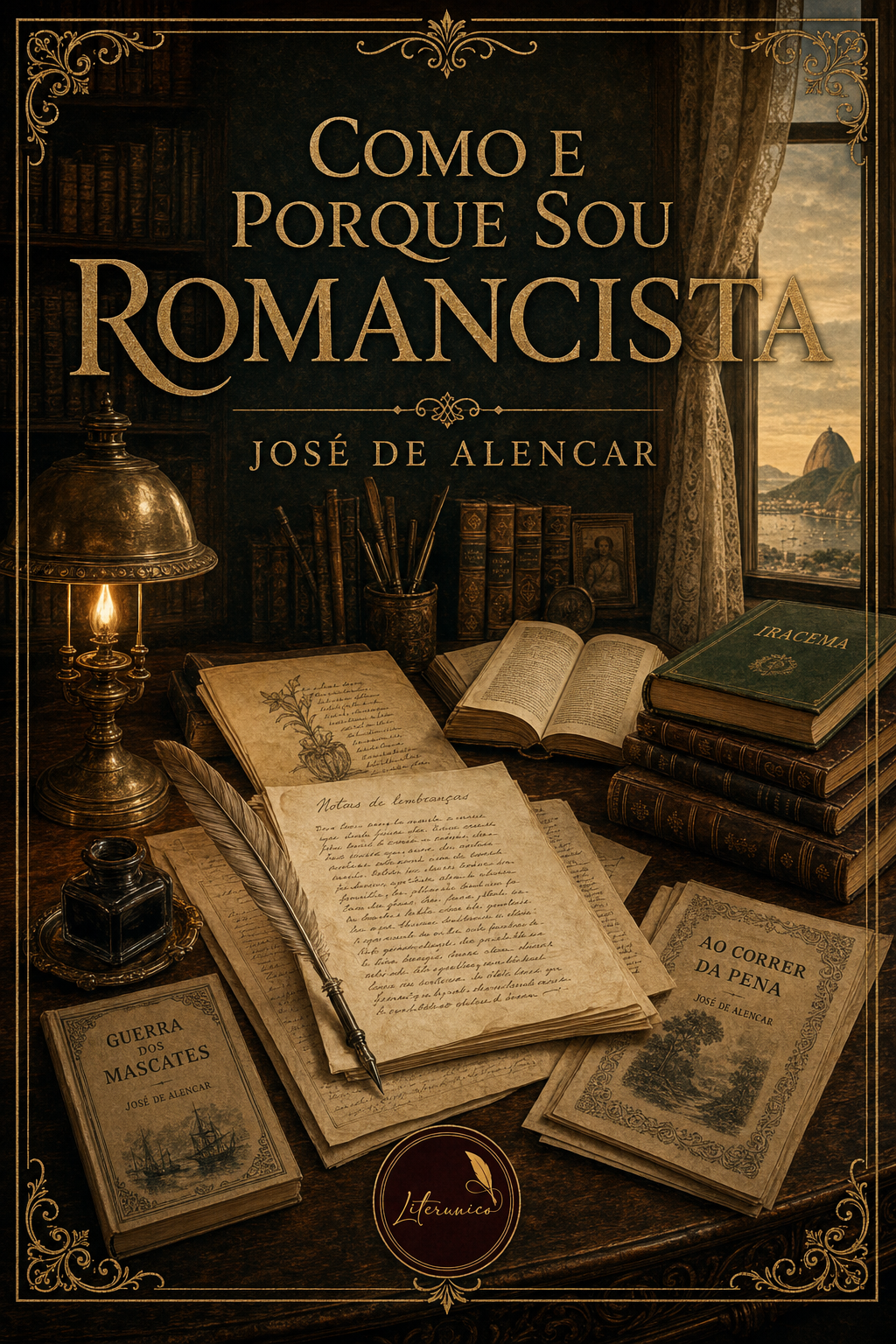 Capa de Como e porque sou romancista