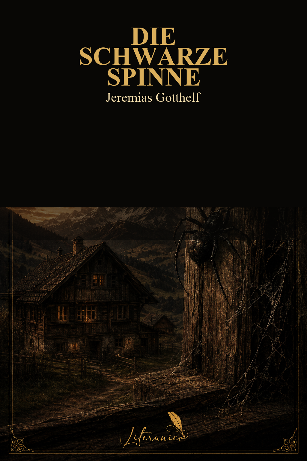 Capa de Die schwarze Spinne