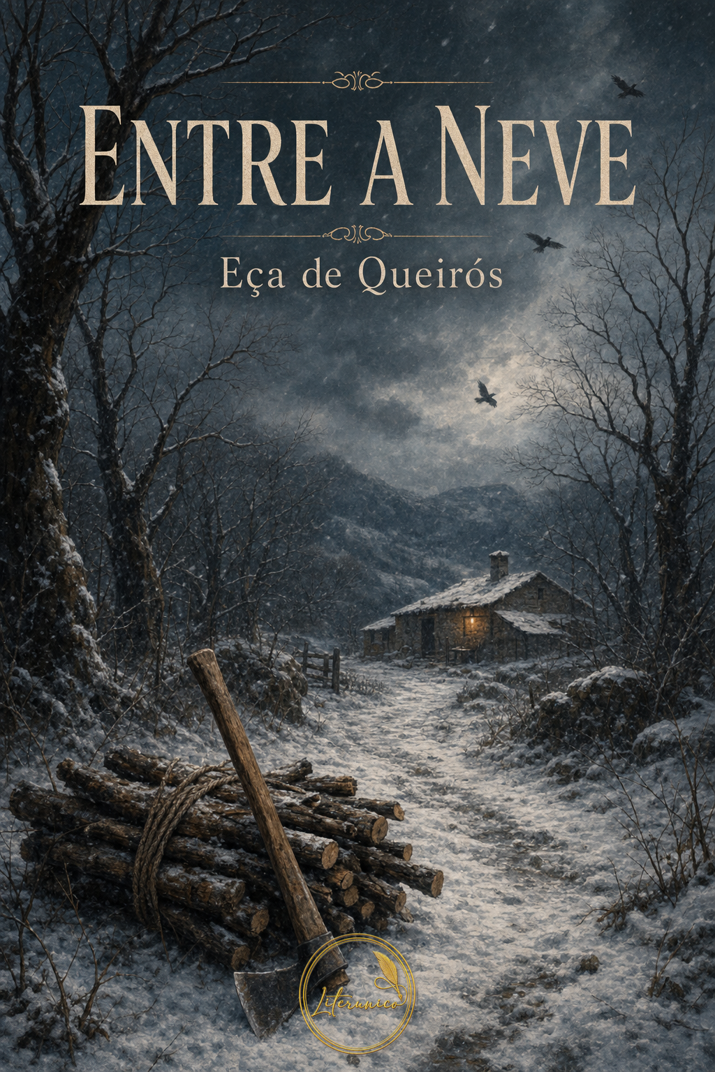 Capa de Entre a neve
