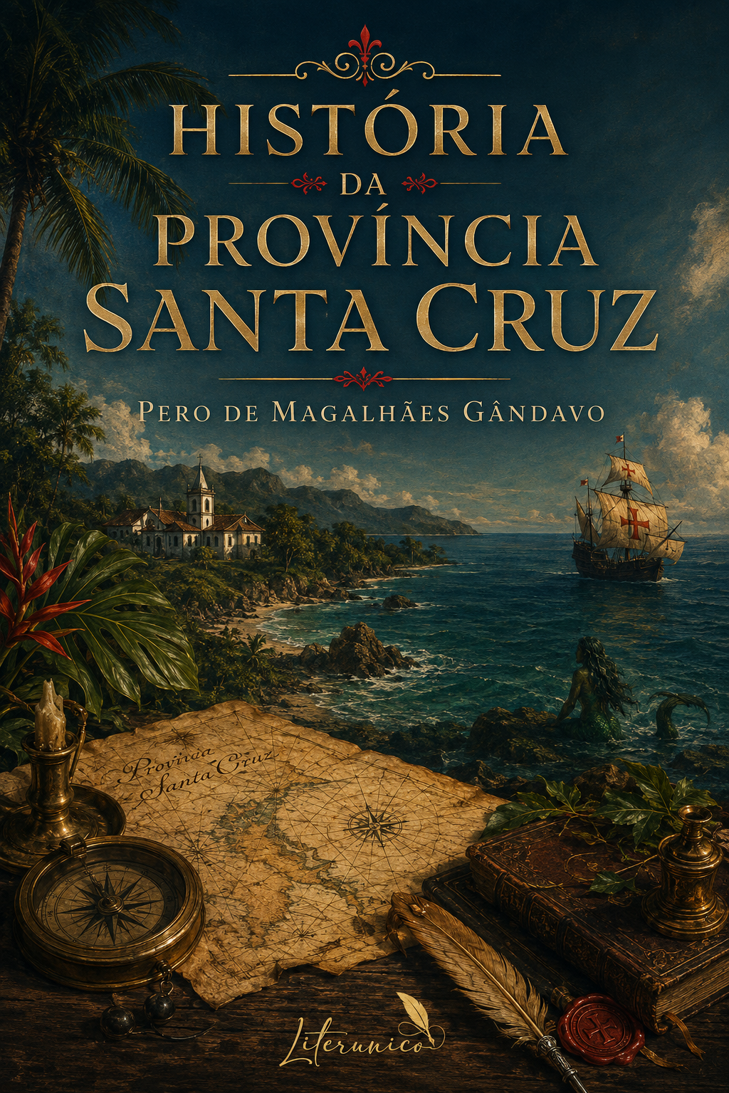 Capa de História da Província Santa Cruz