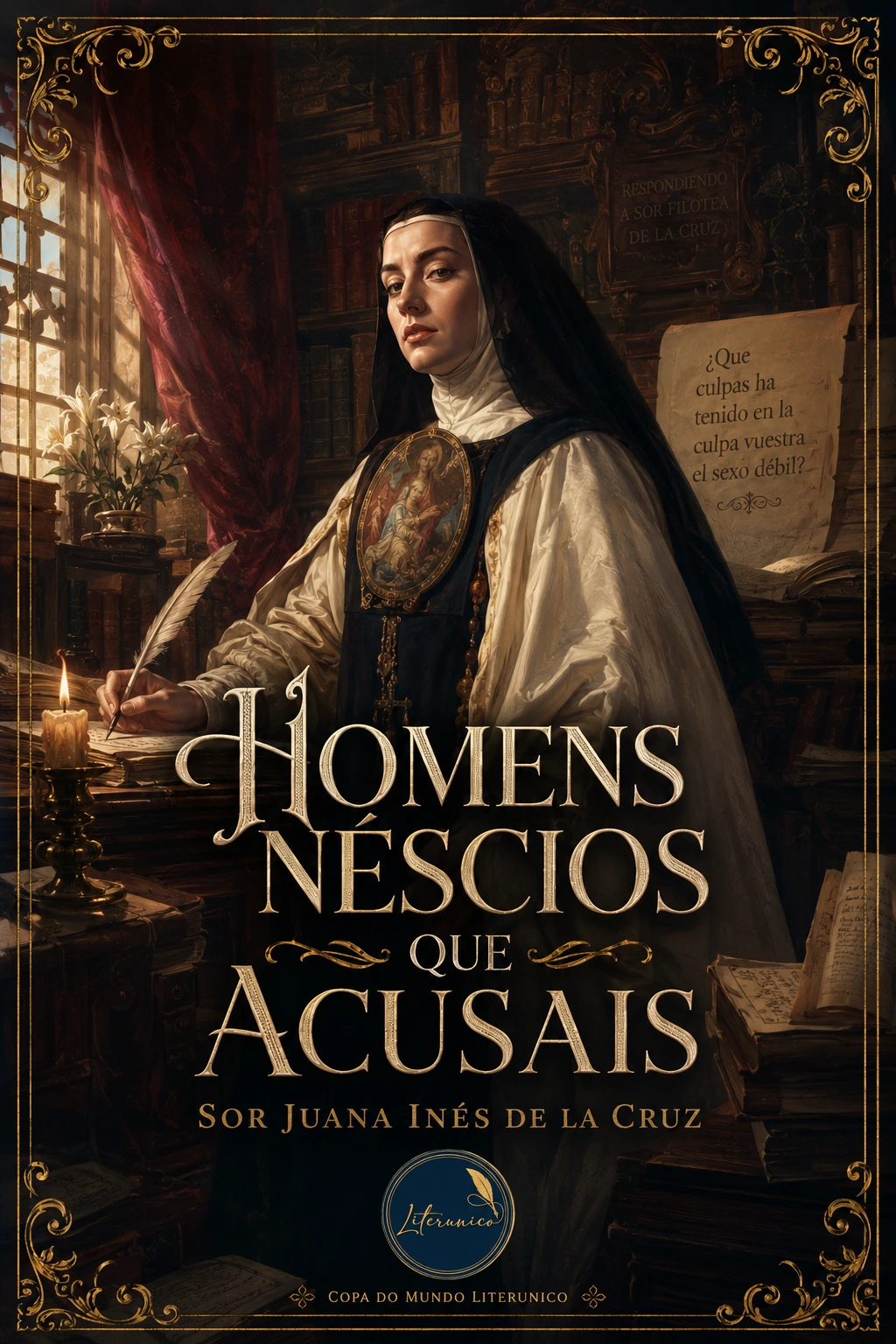 Capa de Homens Néscios Que Acusais