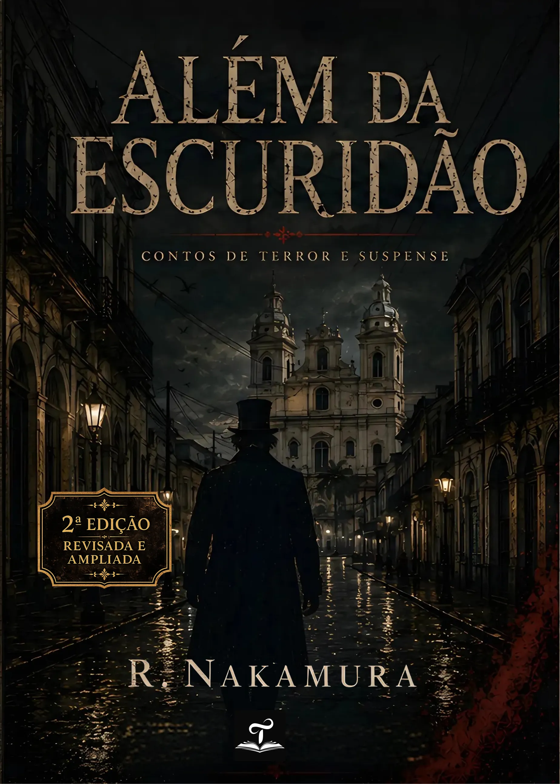 Capa de Além da Escuridão: Contos de Terror e Suspense