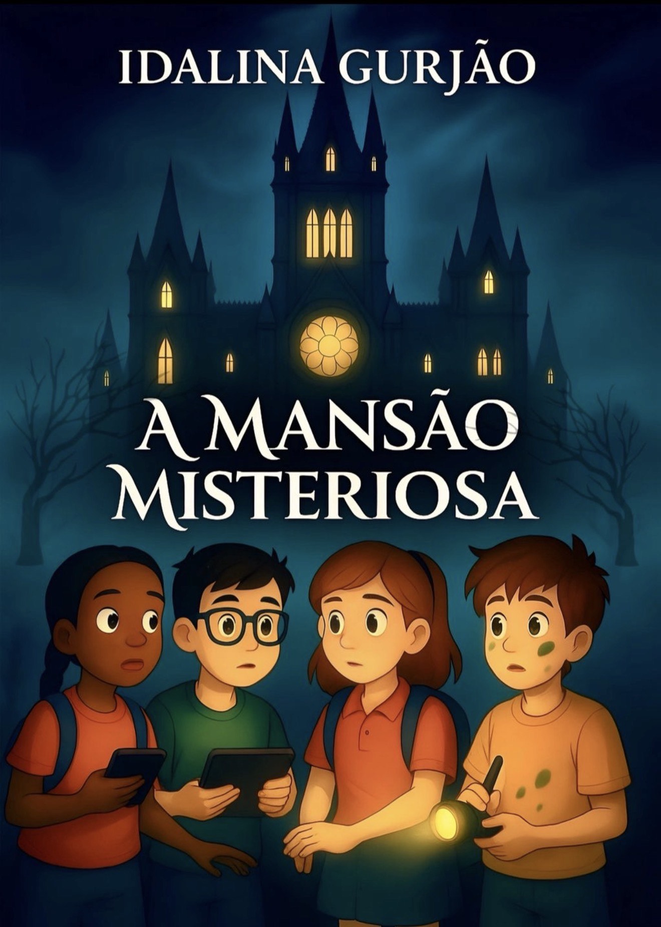 Capa de A Mansão Misteriosa