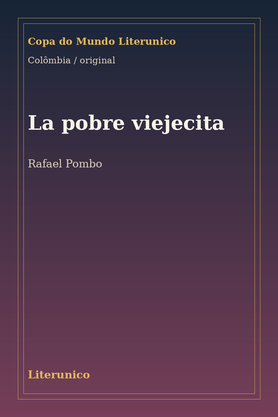 La pobre viejecita