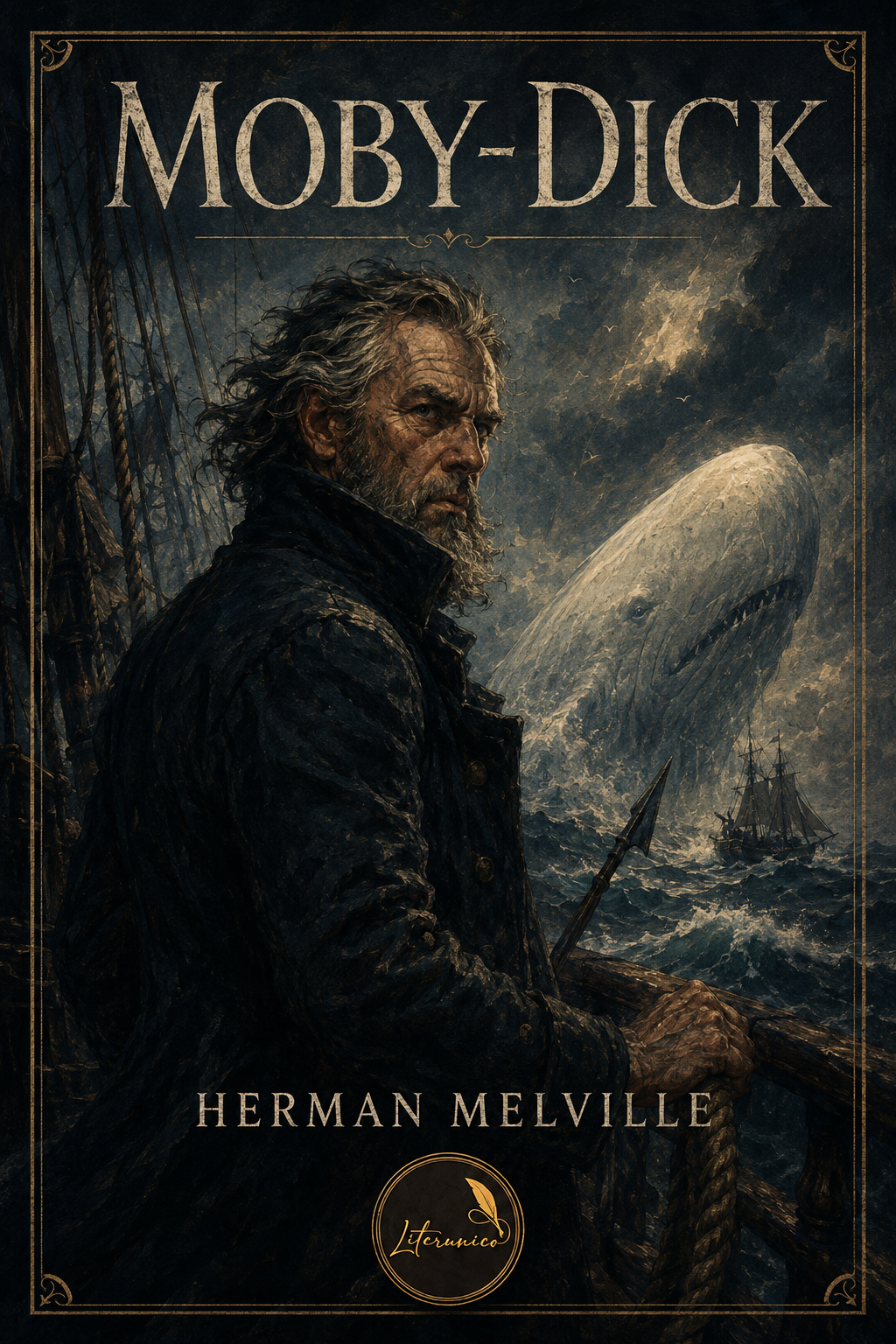 Capa de Moby-Dick