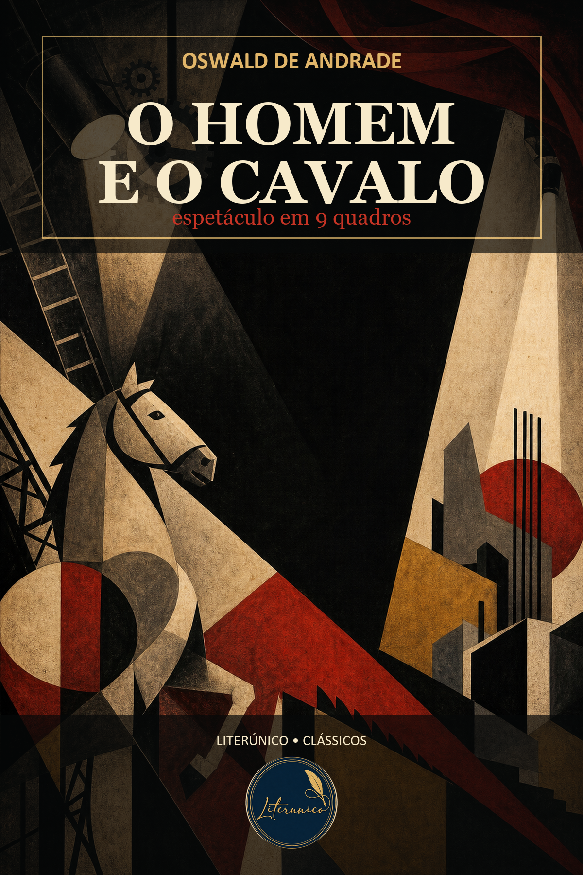 Capa de O Homem e o Cavalo