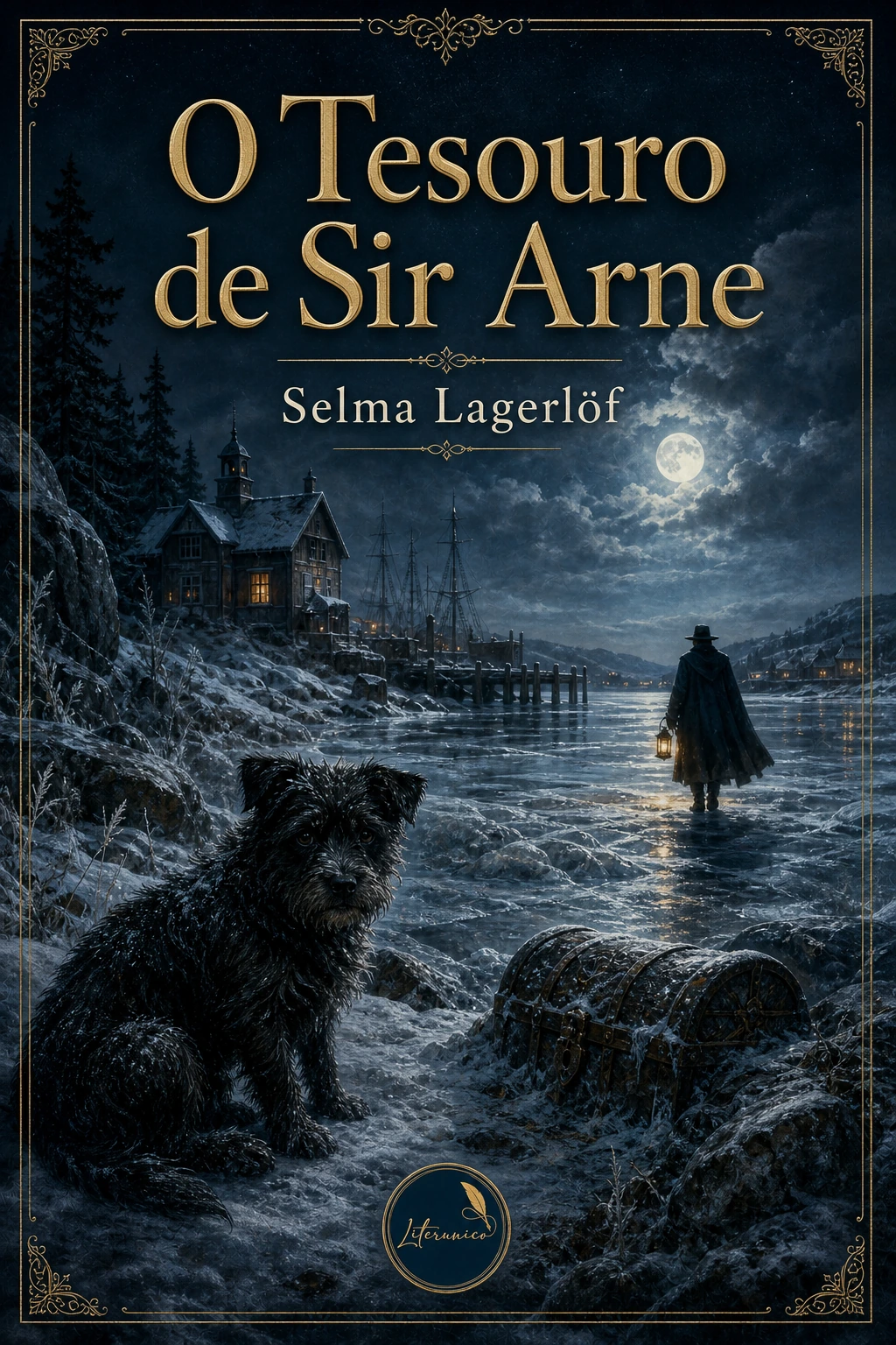 Capa de O Tesouro de Sir Arne