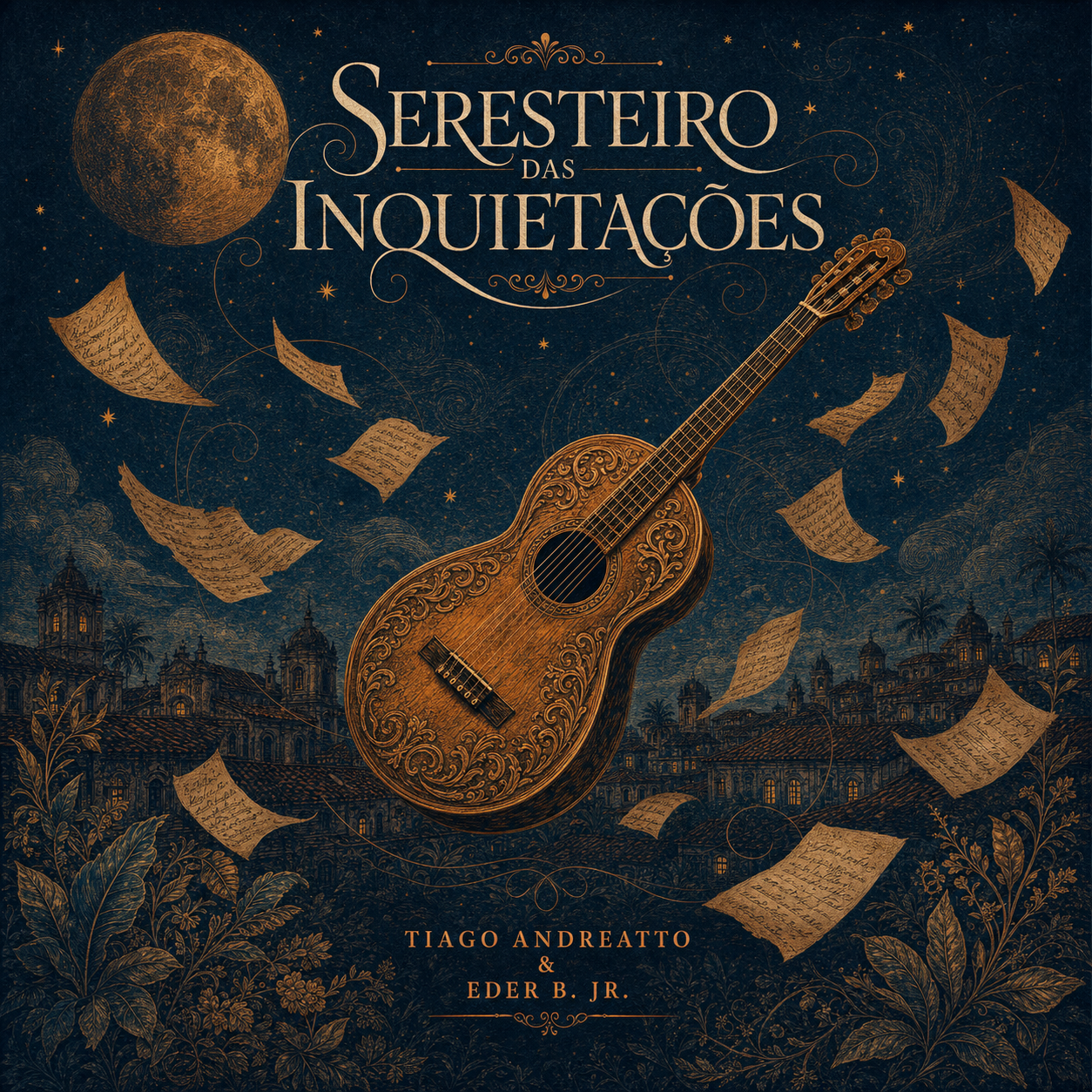 Capa de Seresteiro das Inquietações