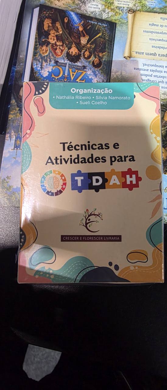 Capa de Técnicas e Atividades para TDAH