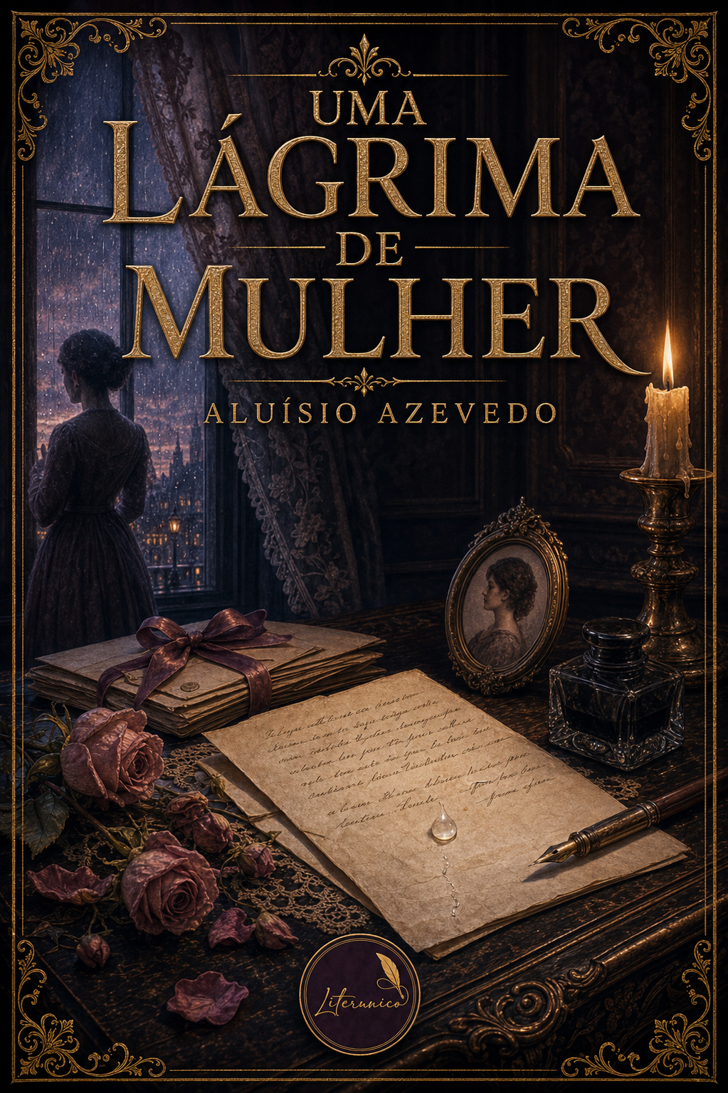 Capa de Uma Lágrima de Mulher